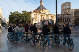 Fietstour Valencia tijdens sportkamp