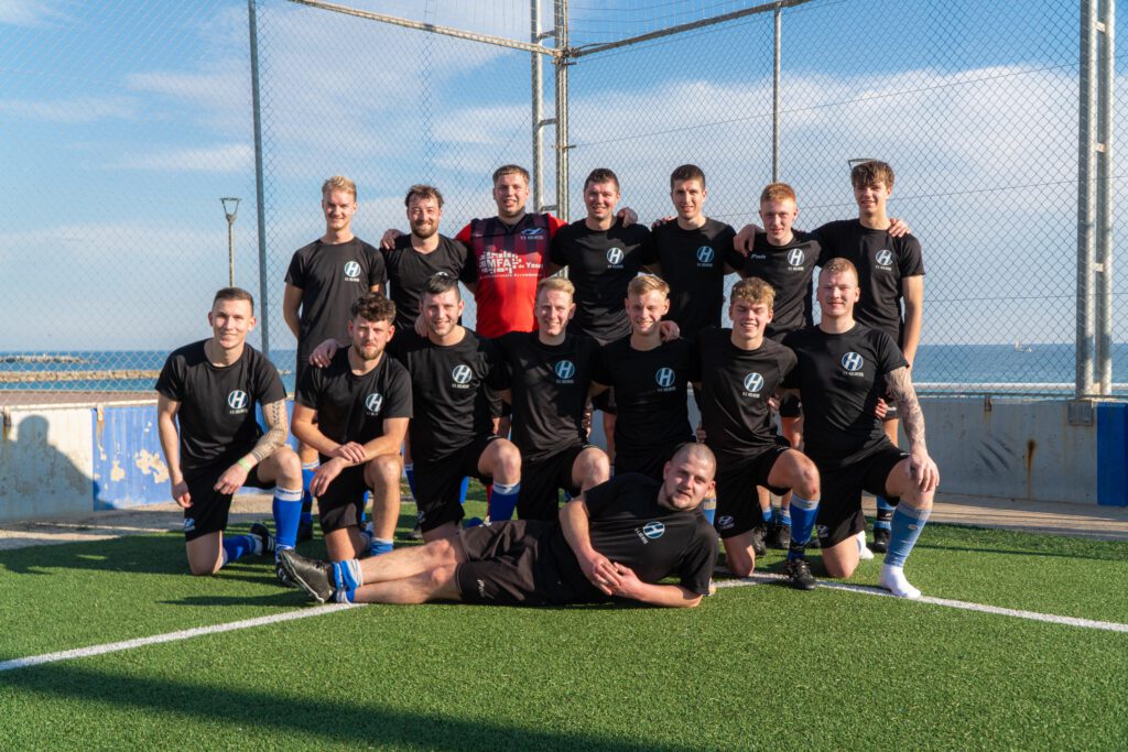 Trainingskamp VV Holwerd in Barcelona